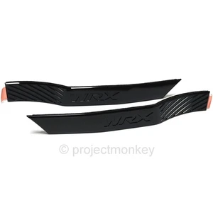 OEM Subaru 91123FG060 / 91123FG070 11-14 Impreza WRX Black Fender Side Moldings - Picture 1 of 2