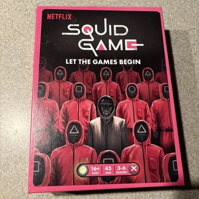 Netflix Squid Game: Let the Games Begin - Board Game Ages 16+ Played Once - Image 1 of 4