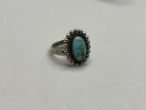 Cute Vintage Sterling Silver Bell Trading Post Southwestern Native Ring s6.75 - Picture 1 of 7