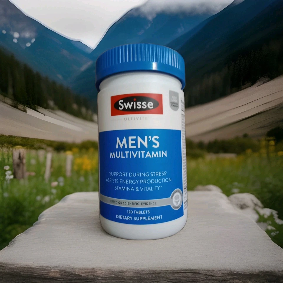 Multivitamínico Swisse Ultivite para hombre 120 comprimidos exp. 4/1/2026 Foto 1 de 4