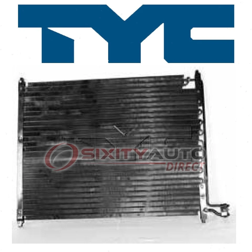 TYC AC Condenser for 1997-2002 Ford E-250 Econoline AC Air Conditioning qt Foto 1 de 4
