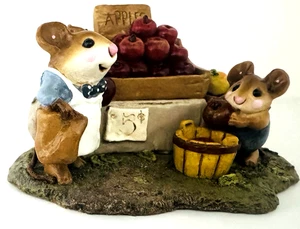 Wee Forest Folk M-187 "ADAMS APPLES" (C) 1992 Annette Petersen (Fig. Retirado) - Imagen 1 de 6