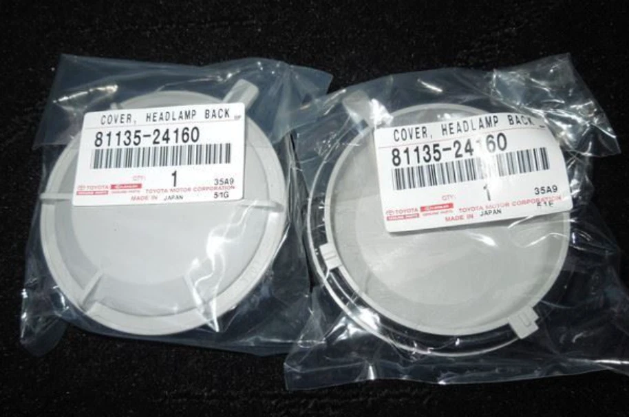 Оригинальная крышка фары GX460 RX350 RX450h SC430 81135-24160 OEM Toyota набор из 2 - Изображение 1 из 1