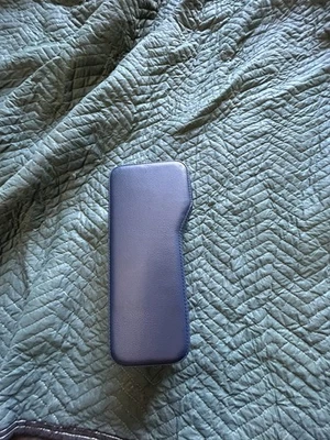 Apoyabrazos de cuero Mercedes Benz R1O7 en azul marino nuevo Foto 1 de 4