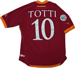 maglia roma Totti 2006 2007 Diadora Prodotto Ufficiale Serie A Medium - Foto 1 di 6