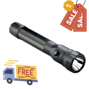 76813 PolyStinger DS LED Flashlight with 120-Volt AC/DC Charger, Black A136 - Picture 1 of 4