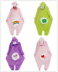 Unisexe Care Bear Onesiee Kigurumi Costume Déguisement Pull Pyjama Sommeil Usure - Bild 1 von 10