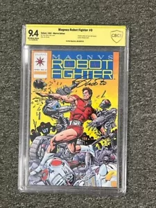 Magnus Robot Fighter #0 (ordine per posta) Jim Shooter firmato! CBCS 9.4 - OW/W - Foto 1 di 2
