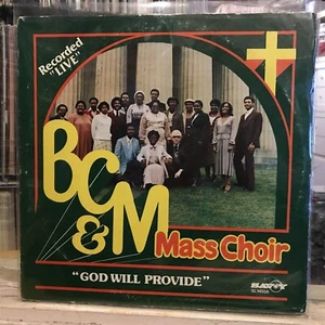 [SOUL/GOSPEL]~EXC LP~The B.C. & M. MASS CHOIR~God Will Provide~[1980~SAVOY~Issue - Picture 1 of 5