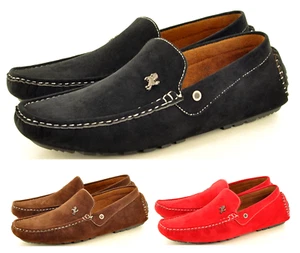 New Mens Casual Loafers Moccasins Slip on Driving Shoes In Size 6 7 8 9 10 11 - Picture 1 of 40