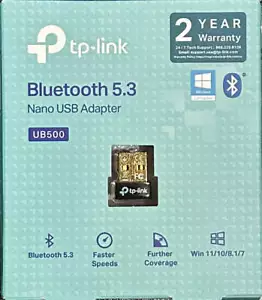 TP-Link UB500 Bluetooth 5.0 Wireless USB Dongle Adapter for PC Computer/XBox/PS4 - Picture 1 of 7