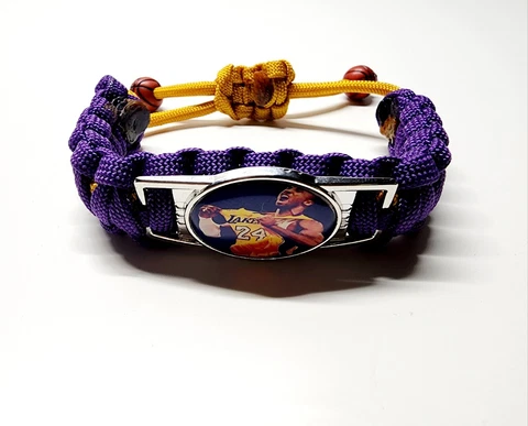 Los Angeles Lakers Kobe Bryant Adjustable Bracelet Fan Apparel & Souvenir NBA Cover