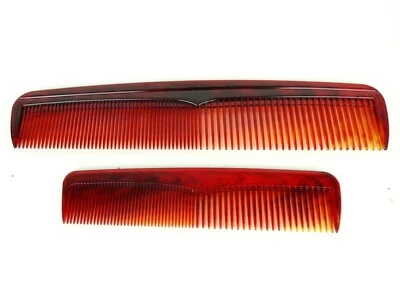 Kamm Set Haarkämme 2er Set Kunststoff Haarpflege Friseur Haarstyling - Bild 1 von 2