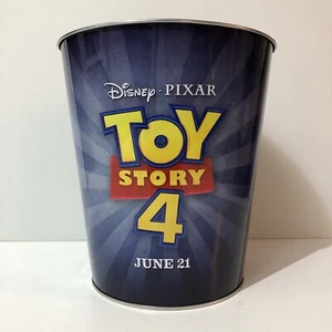 Toy Story 4 Sammlerstücke Popcorn Blech Eimer AMC Disney Pixar Buzz Woody unbenutzt - Bild 1 von 11
