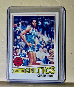 Curtis Rowe 1977 Topps Chewing Gum #3 Basketball Card Boston Celtics - Picture 1 of 2