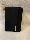 NWT Kenneth Cole Reaction Black Nylon Planner/Binder Folio Cover Notepad