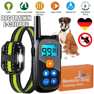 2600ft Elektroschock Pet Dog Training E-Halsband Anti-Bark Obedience Stromschlag - Bild 1 von 15