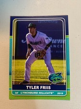 Tyler Friis 2019 Lynchburg Hill Cats Team Card