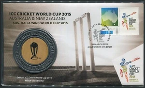 Australia ICC 2015 Copa Mundial de Cricket Edición Estándar Cubierta PNC, Como Nuevo - Imagen 1 de 1