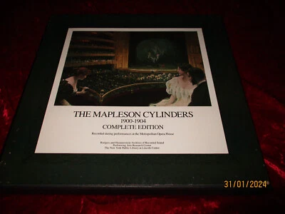 6-LP-Box-THE MAPLESON CYLINDERS 1900-1904-COMPLETE EDITION--Sehr Gut !-- - Image 1 of 4