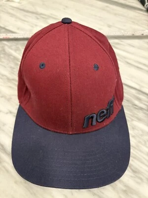 Neff Snapback Gorra de Béisbol Ajustable Patín Monopatín Surf Granate Azul OS Foto 1 de 4