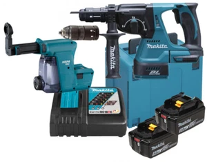 Makita Akku-Kombihammer - DHR243RTJW  - 18V - SDS+ - MAKPAC4 - Bild 1 von 3