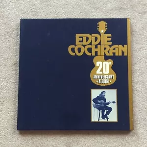Eddie Cochran 20th Anniv. Album 4 LP Box Set 1980 UK+Inserts ULTRASONIC CLEANED! - Foto 1 di 21