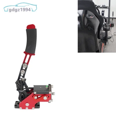 Red 14Bit PS4/PS5 PS USB3.0 SIM Handbrake for Racing Game Steering Wheel T300RS - Image 1 of 4