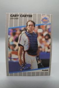 GARY CARTER - 1989 Fleer  baseball card #30 - Picture 1 of 2
