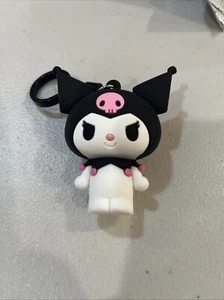 Hello Kitty And Friends Figural Bag Clip Series 2 Kuromi - Picture 1 of 2