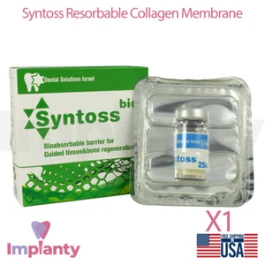 BioMembrana Dentale Altamente Purificata Tipo 1 Collagene Sterile Doppia Confezione - Foto 1 di 4