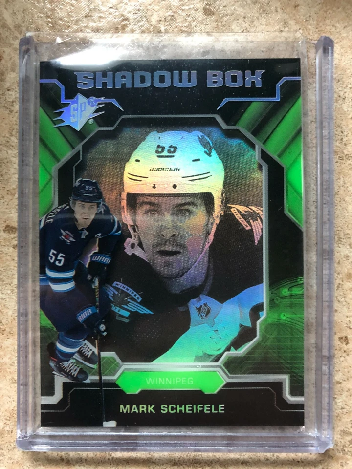 19-20 UD Upper Deck SPx #S-MS Shadowbox MARK SCHEIFELE - Image 1 of 1