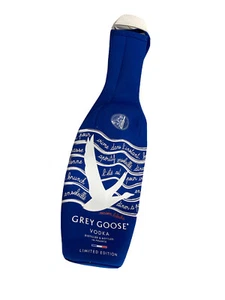 Grey Goose Vodka Neoprene Bottle Cooler Limited Edition Chiller blue white - Picture 1 of 3