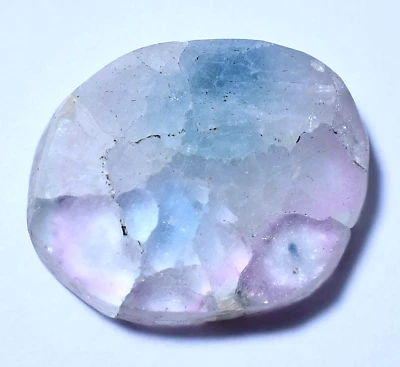 Unbehandelt Natürlich Wassermelone Turmalin Scheibe 11.40 Karat Zertifiziert Top - Bild 1 von 4