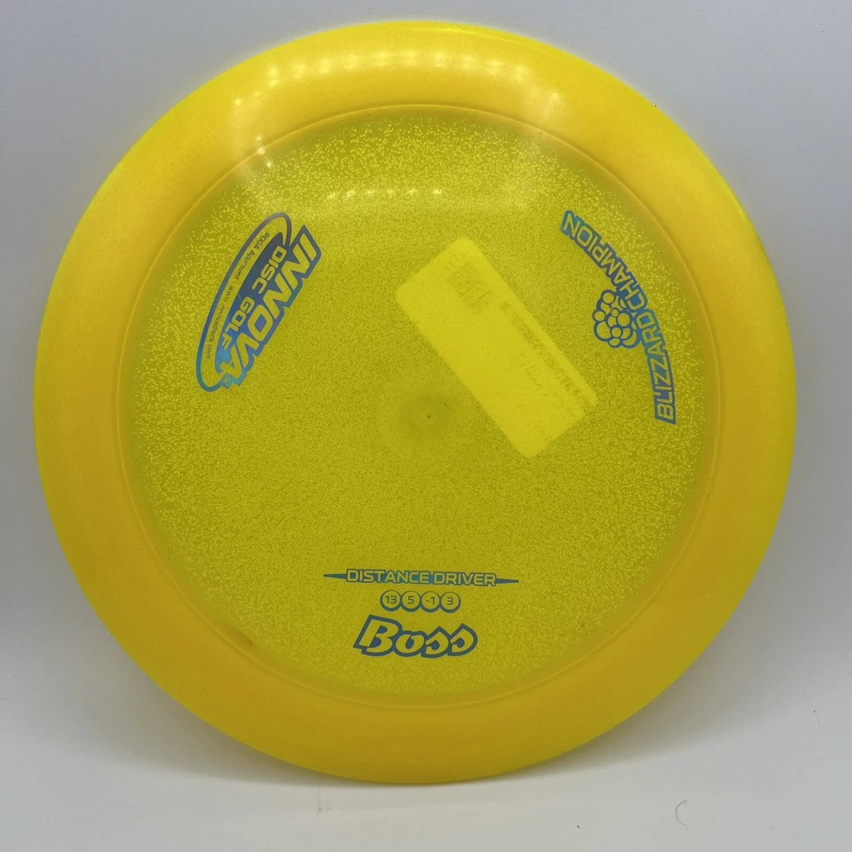 NEW Blizzard Champion BOSS Bubbles In Flight Plate 156g Innova Disc Golf - Image 1 of 4