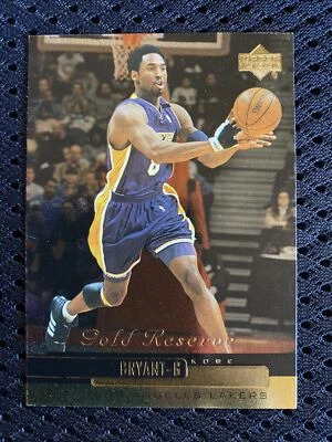 2000 Upper Deck Gold Reserve Kobe Bryant Card # 101 Los Angeles Lakers Rare! - Image 1 of 2