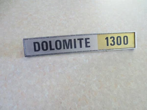 Original Triumph Dolomite 1300 car badge // emblem -- -- ----- - Picture 1 of 4