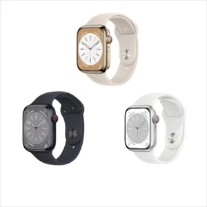 Apple Watch Series 8 (GPS + Cellular) 45MM Stainless Steel Case - Excellent - Picture 1 of 10