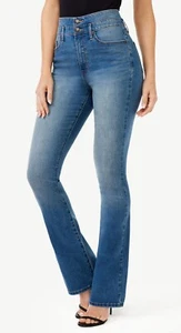 Sofia Jeans by Sofia Vergara Amaya Super High Rise Curvy Boot Various Sizes NEW