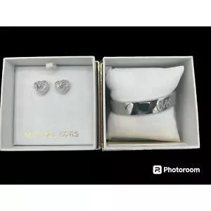 Michael Kors Earrings And Bracelet - Picture 1 of 6