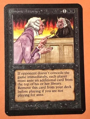 Demonic Attorney Alpha Edition Regular - Image 1 of 4