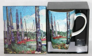 NEW in Box Emily Carr McIntosh Fine Bone China Q.C.I Grande Coffee Mug-#8 - Picture 1 of 12