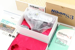 ⏯ [Unused Box] Nikon S3 Year 2000 Limited Edition Nikkor-S 50mm f/1.4 Lens Japan - Picture 1 of 16