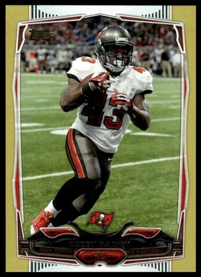 2014 Topps #168 Bobby Rainey SN Gold #/2014 Tampa Bay Buccaneers NM+ - Image 1 of 2