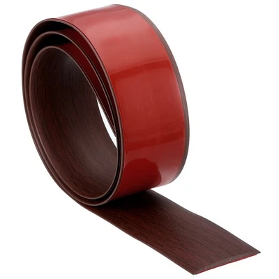 2Inch x 3.28Ft Floor Transition Strip Self-Adhesive Floor Edge Trim, Red Oak - Imagem 1 de 4