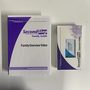 Second Step A Violence Prevention Curriculum Family Overview Video VHS - Picture 1 of 3