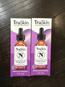 2 TruSkin Nature Niacinamide (B3) Facial Serum All Skin Types 1 oz Each - Picture 1 of 4