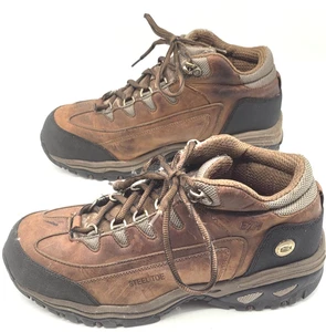 Stivali da lavoro Skechers EH Energy marroni punta in acciaio 76068EW misura 11,5 - Foto 1 di 14