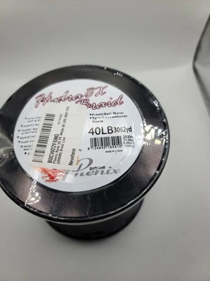 Phenix Hydra 8x (línea de pesca trenzada de 8 hilos) 40 lb 3062 yd blanca Foto 1 de 4