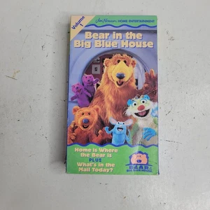 Bear in the Big Blue House Volume 1 VHS Jim Henson - Imagen 1 de 4
